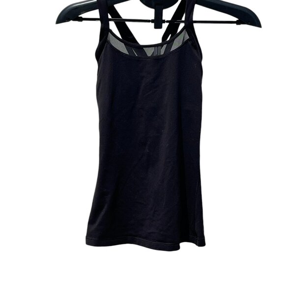 Women's Lululemon Rally Your Heart Tank Size 4 Black - Picture 5 of 12